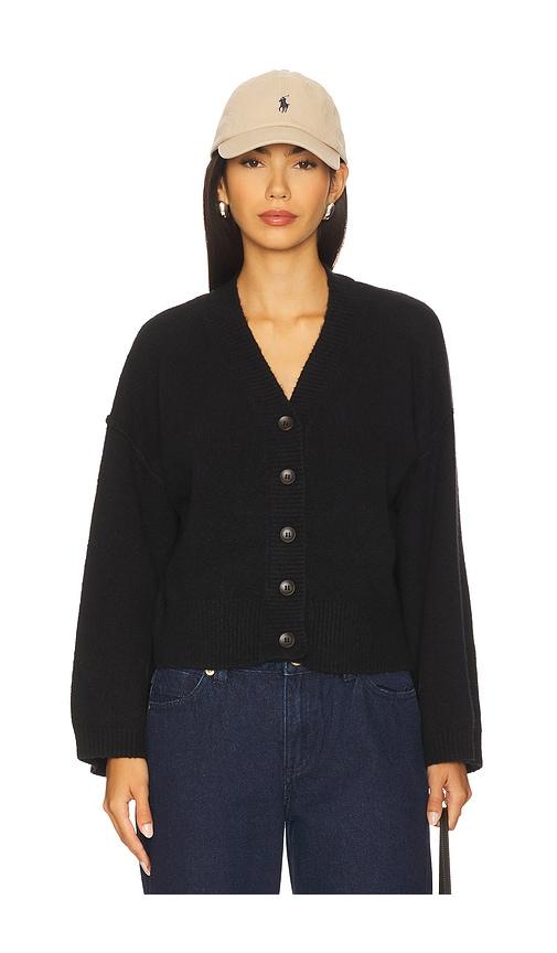 free people cool of the night cardi in black. - size s (also in xs, xl)