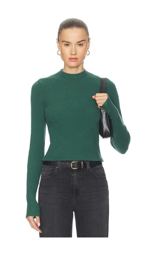 free people even after pullover in green. - size l (also in xs, s, m)