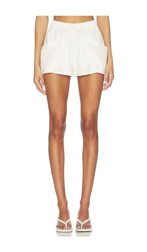 free people good fortune short in ivory. - size l (also in m, s, xl)