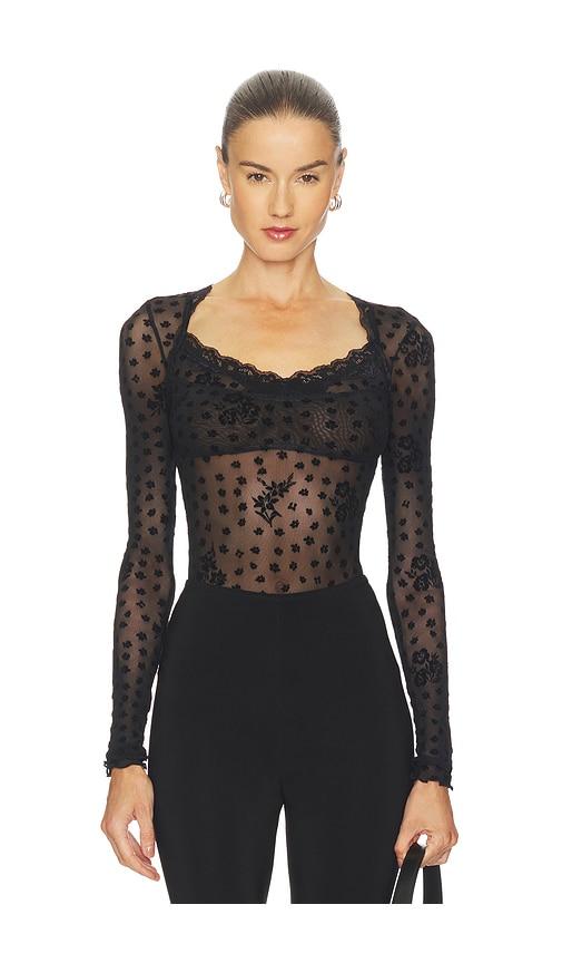 free people in the city bodysuit in black. - size s (also in xl)