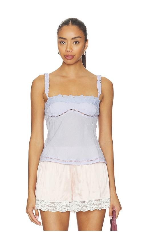 free people little love tank in lavender. - size l (also in xs, s, m, xl)