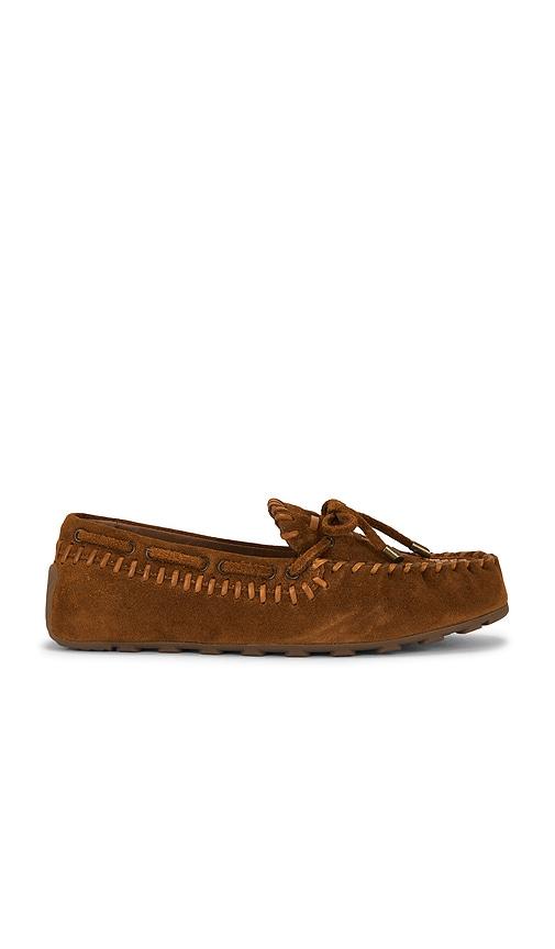 free people misty suede moccasin in brown. - size 10 (also in 6, 6.5, 7, 7.5, 8, 8.5, 9, 9.5, 11)