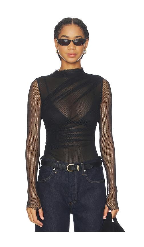 free people on my way bodysuit in black. - size s (also in xs)