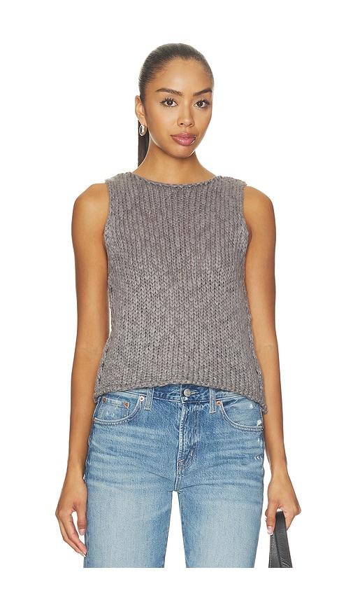 free people opal tank in grey. - size l (also in m, s, xs)