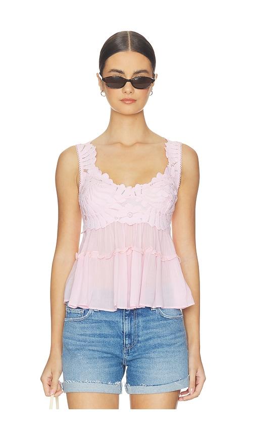 free people petal party shapeless in pink. - size l (also in s, m)