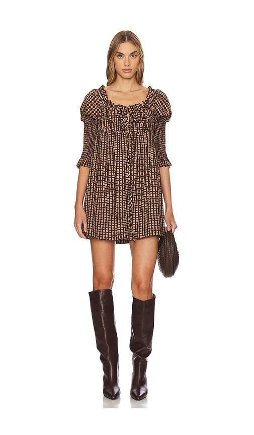 free people star dip mini dress in black. - size s (also in xs)
