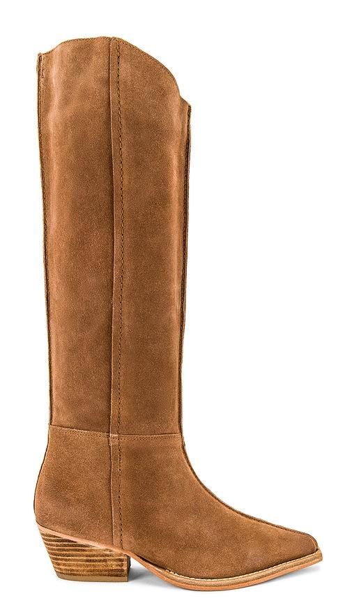 free people sway low 2.0 slouch boot in brown. - size 10 (also in 6)