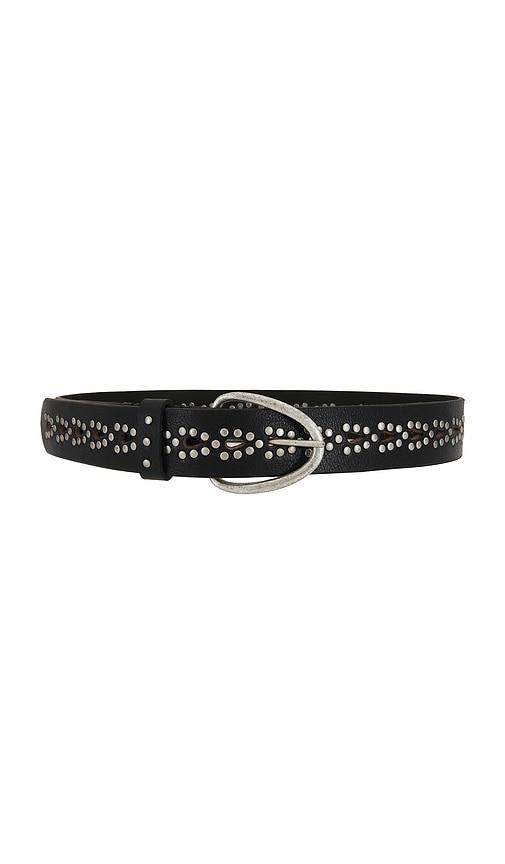 free people wtf preston stud belt in black. - size s/m (also in xs/s)