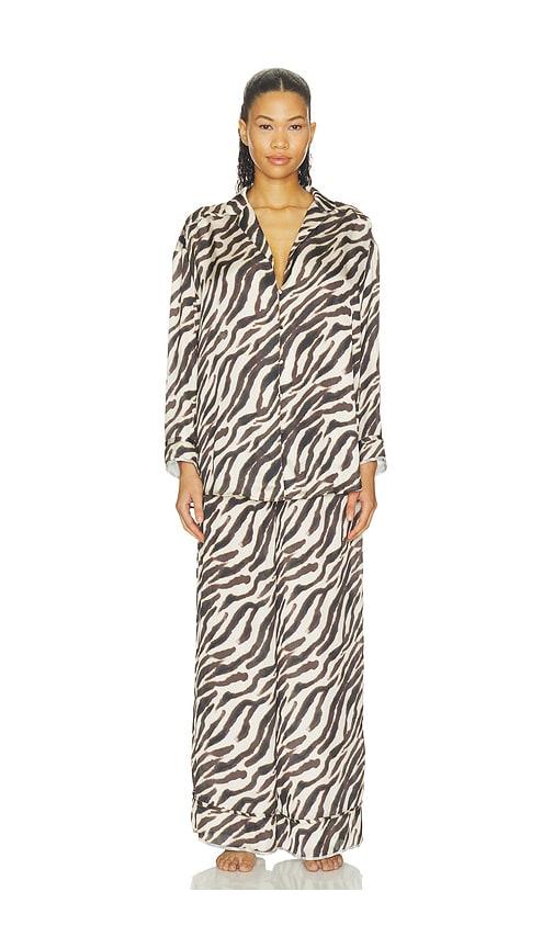 free people x intimately dreamy days pajama set in multi. - size l (also in xs, s, m, xl)