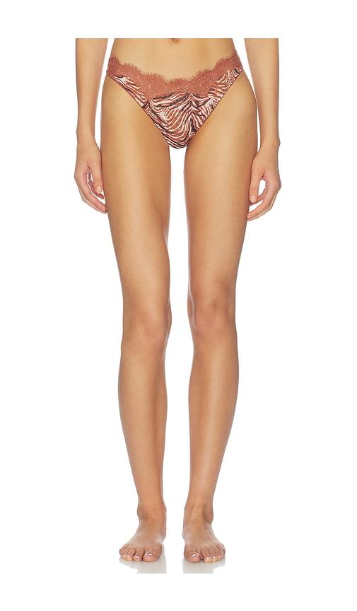 free people x intimately fiona thong in multi. - size l (also in xs, s, m, xl)
