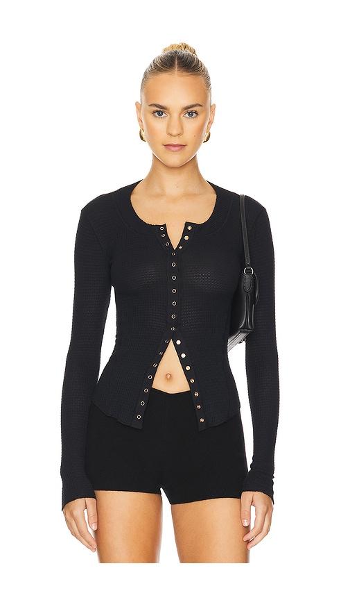 free people x intimately fp going places cardi in black in black. - size s (also in xs)
