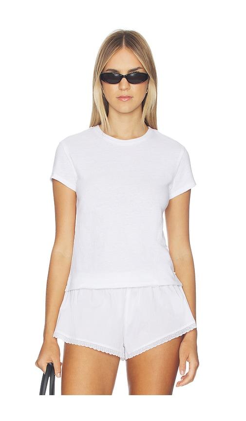 free people x intimately fp nova tee in white. - size s (also in xs)