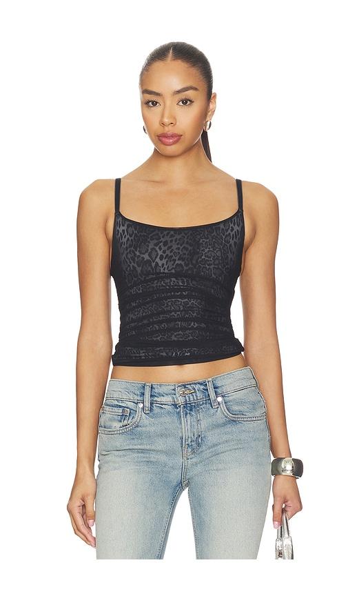 free people x intimately sugar and spice cami in black. - size l (also in xs, s, m, xl)
