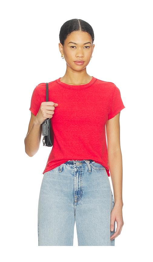free people x nova tee in red. - size m (also in xs)
