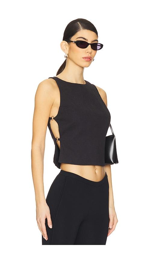 free people x revolve eliza top in black. - size l (also in xl)