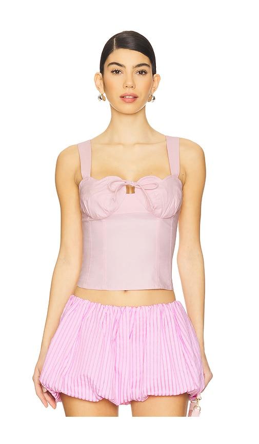 free people x revolve heartbreaker top in pink. - size l (also in s, m)