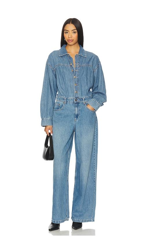 free people x we the free carpe diem one piece in new day in blue. - size m (also in xs, s)