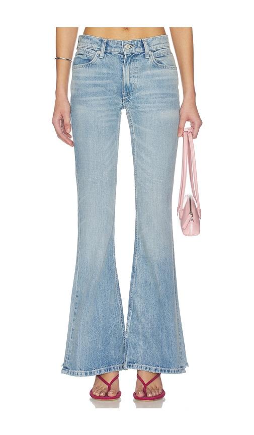 free people x we the free west coast relaxed jean in blue. - size 26 (also in 27, 28, 29)