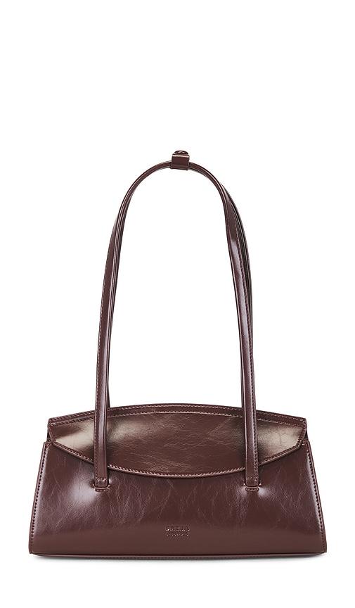 freja new york caroline shoulder bag in brown.