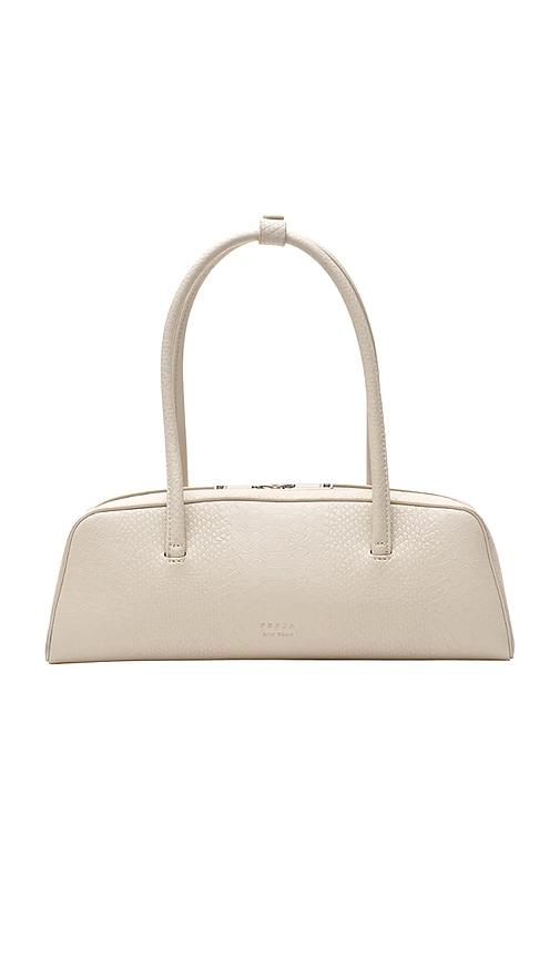 freja new york mercer shoulder bag in cream.