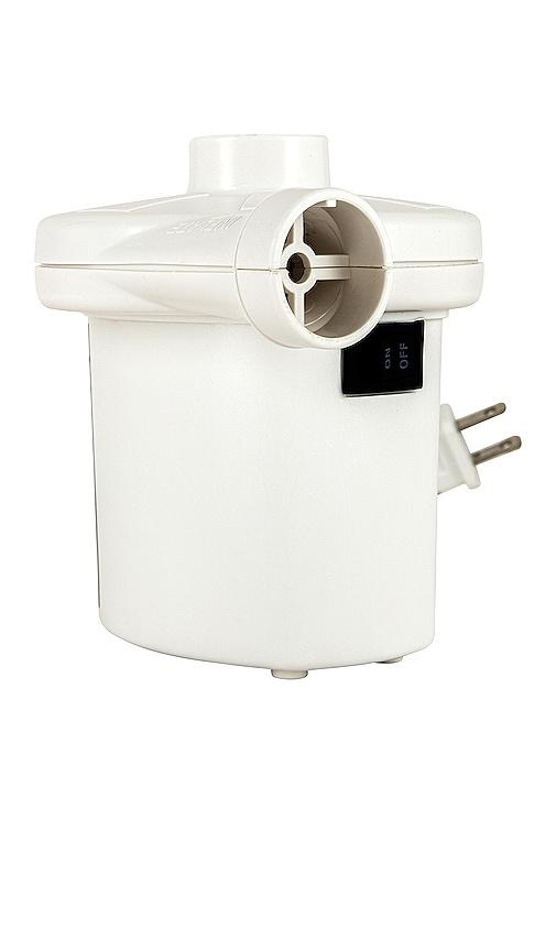 funboy electric air pump in white.