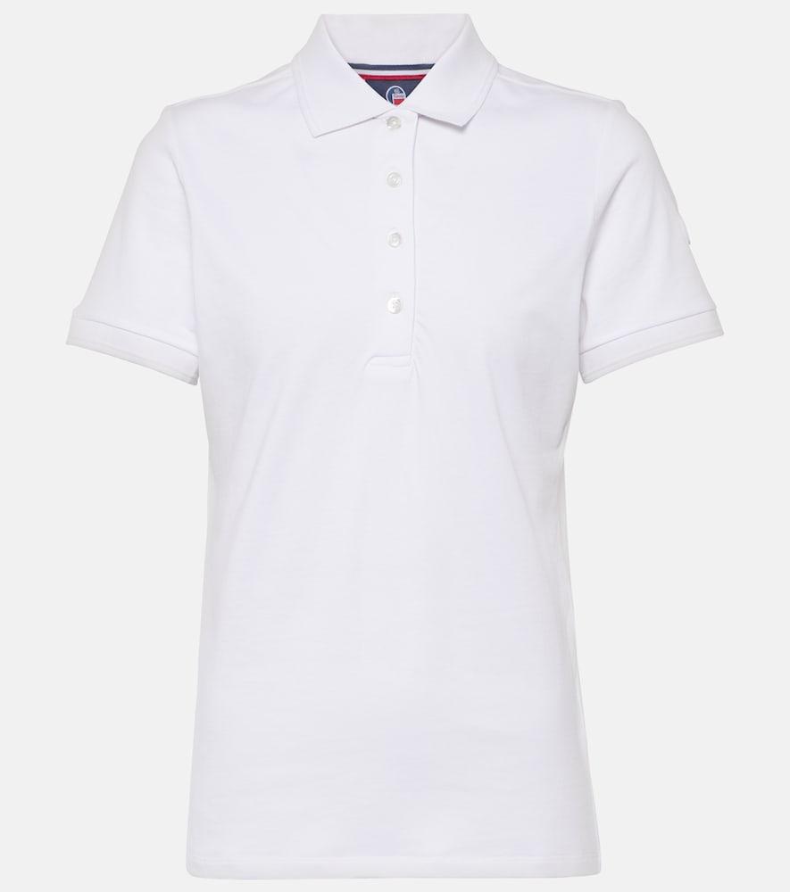 fusalp agathe cotton-blend polo shirt