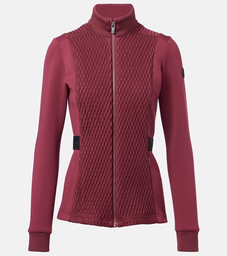 fusalp meryl quilted technical jacket