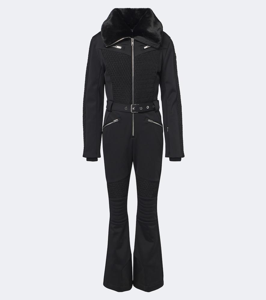 fusalp montanetta belted flared ski suit