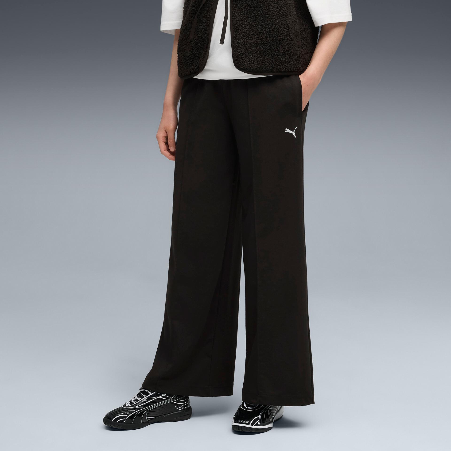 future.puma.archive women's pants in black, size m