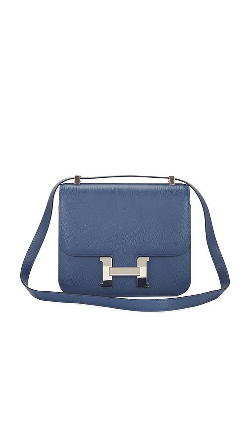 fwrd renew hermes epsom constance 24 shoulder bag in royal.