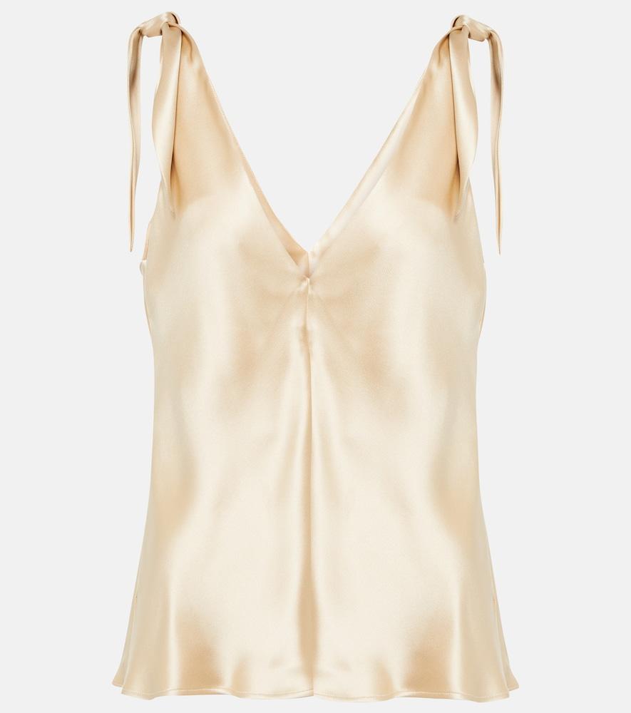 gabriela hearst arrow silk top