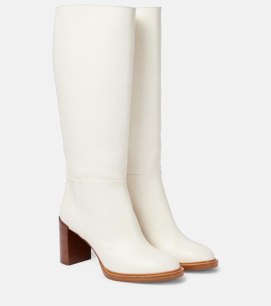 gabriela hearst bocca leather knee-high boots