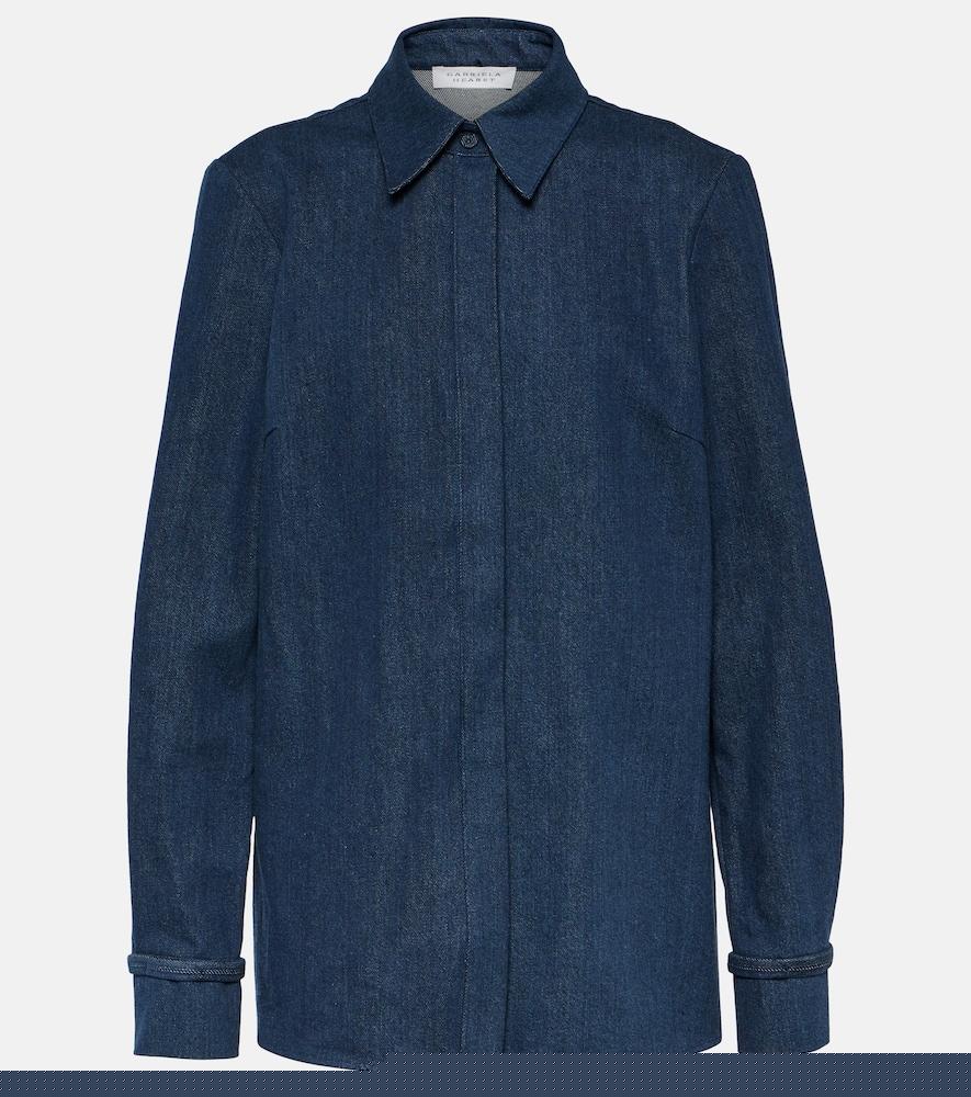 gabriela hearst cruz denim shirt