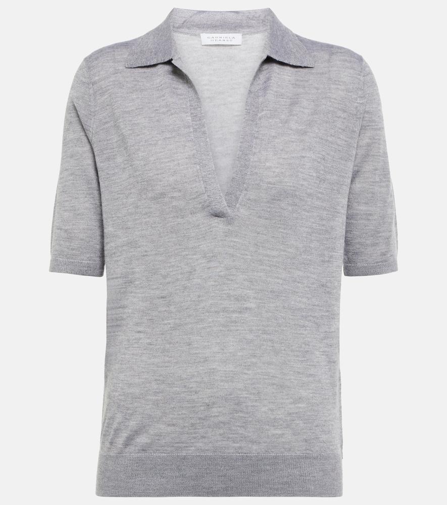 gabriela hearst frank cashmere and silk t-shirt