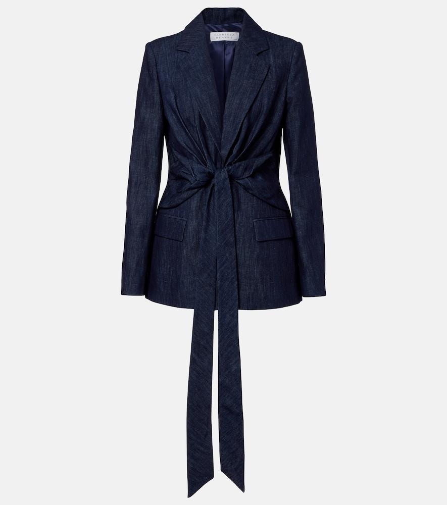 gabriela hearst grant denim blazer