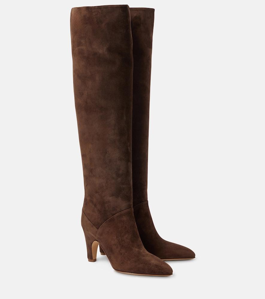 gabriela hearst hana leather over-the-knee boots