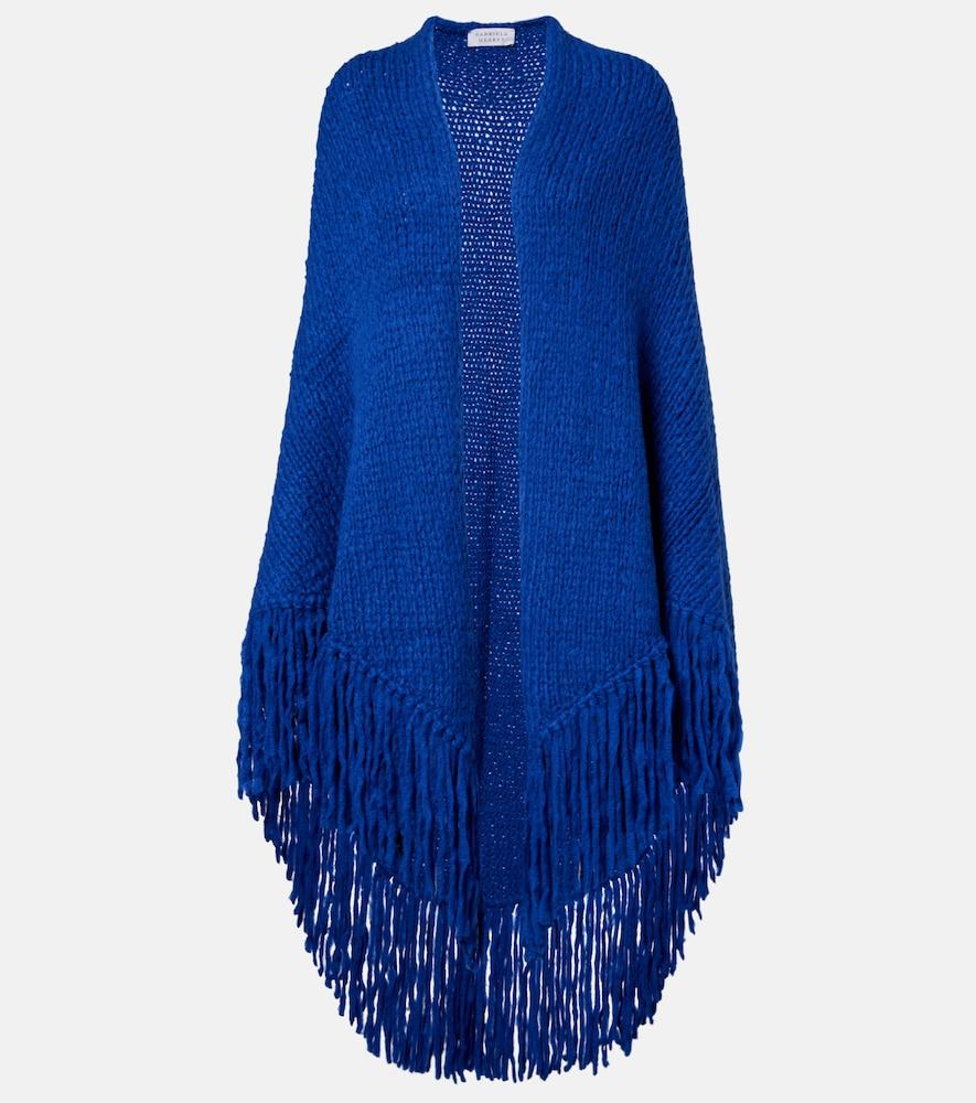 gabriela hearst lauren fringed cashmere shawl