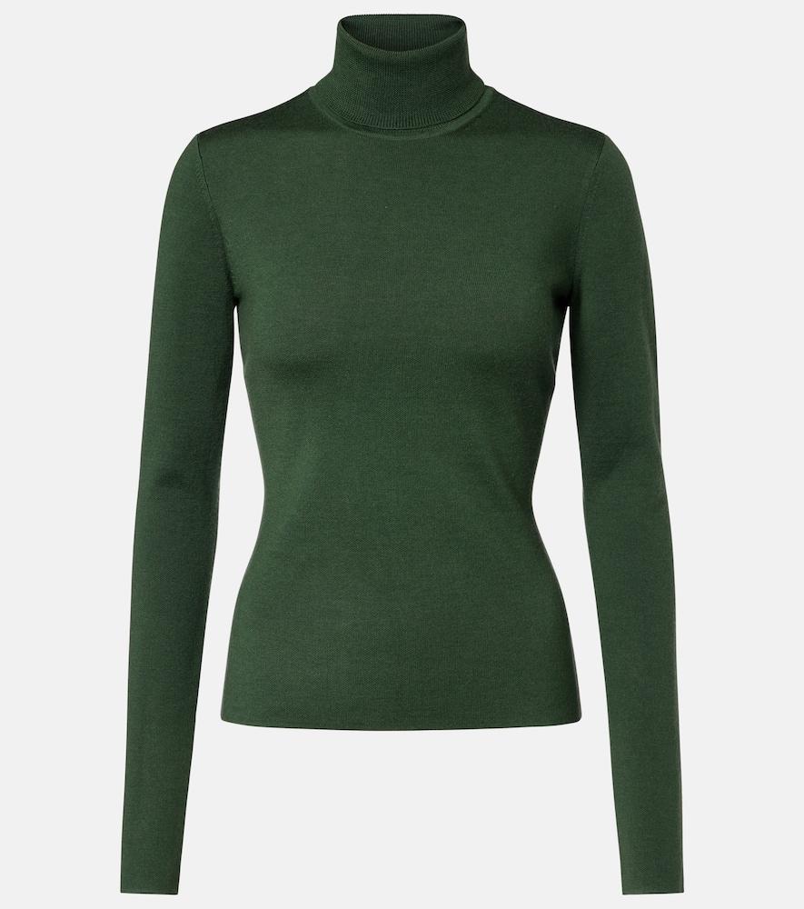 gabriela hearst may wool, cashmere, and silk turtleneck top