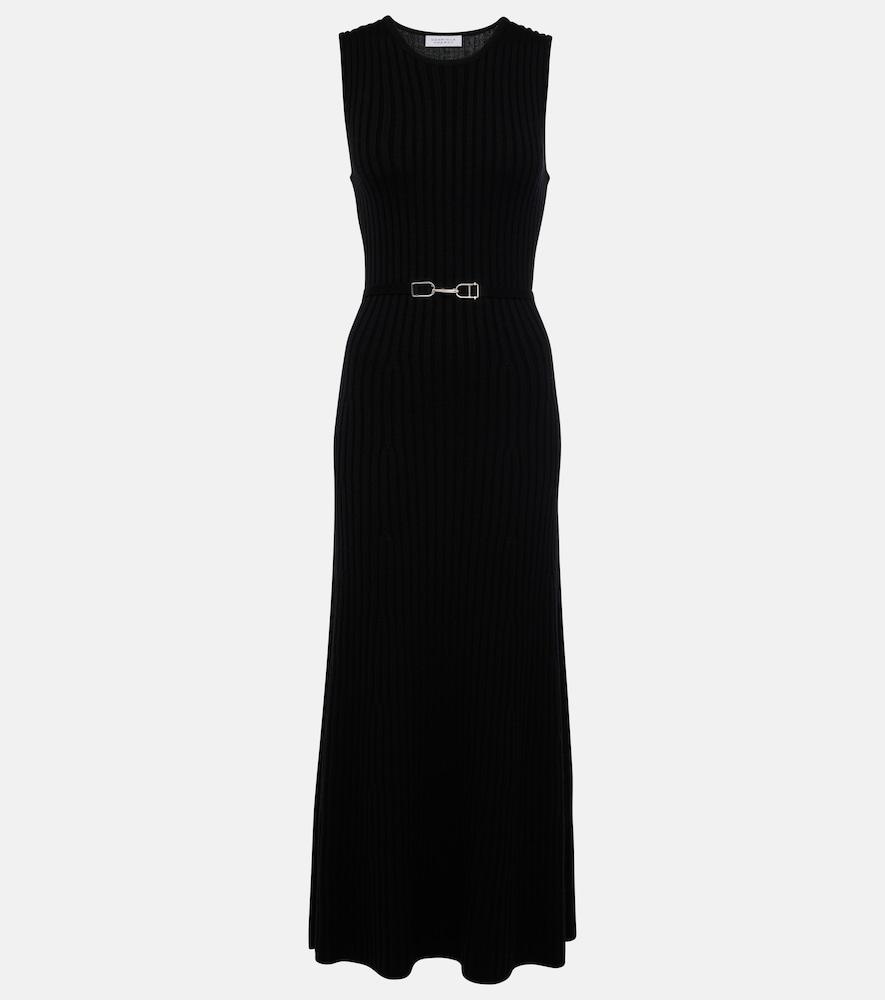 gabriela hearst meier wool and cashmere maxi dress
