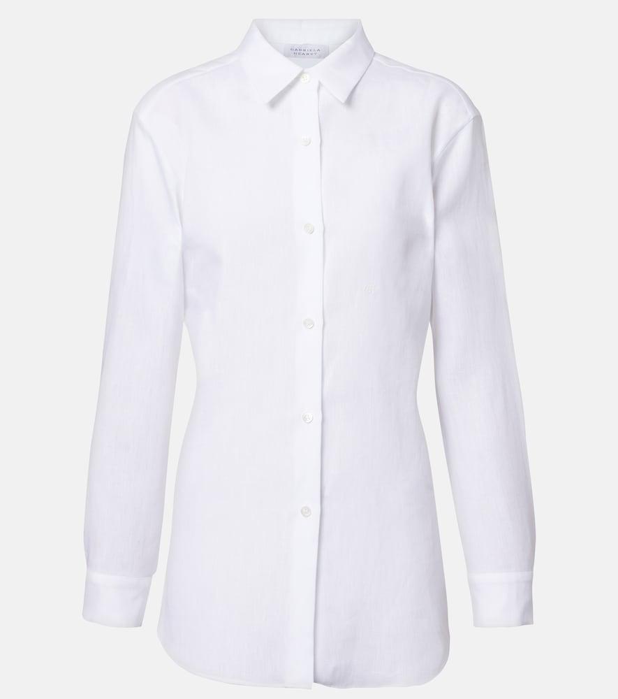 gabriela hearst reyes linen shirt