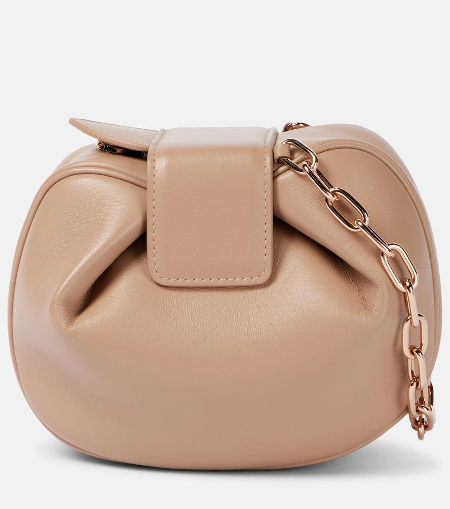 gabriela hearst soft demi leather clutch