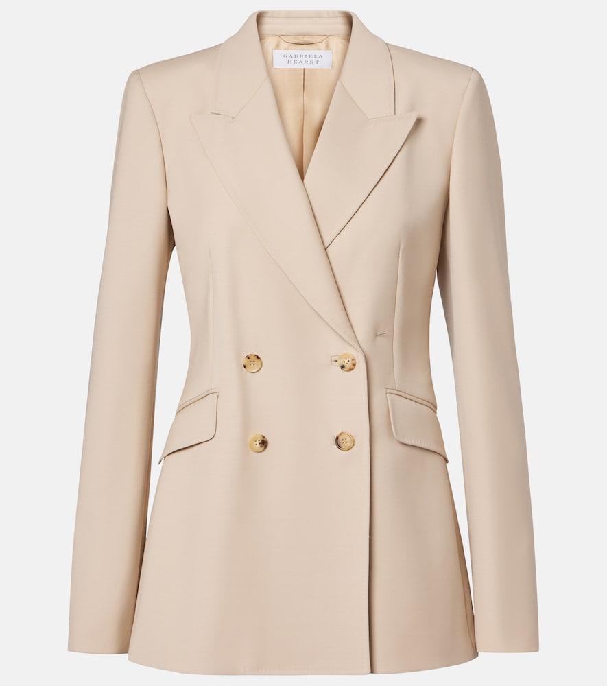 gabriela hearst stephanie double-breasted wool blazer