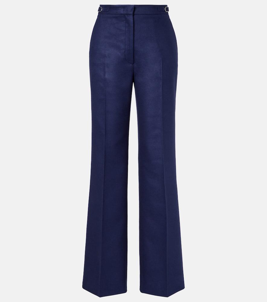 gabriela hearst vesta silk flared pants