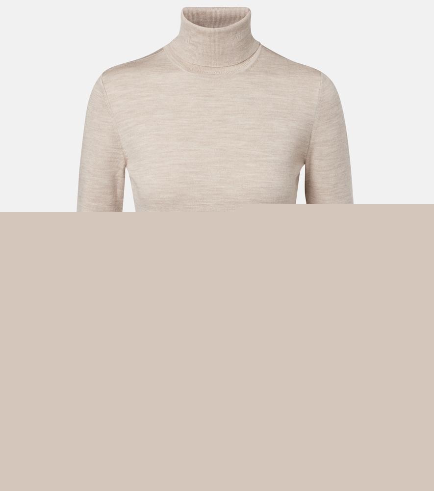 gabriela hearst wool, cashmere, and silk turtleneck top
