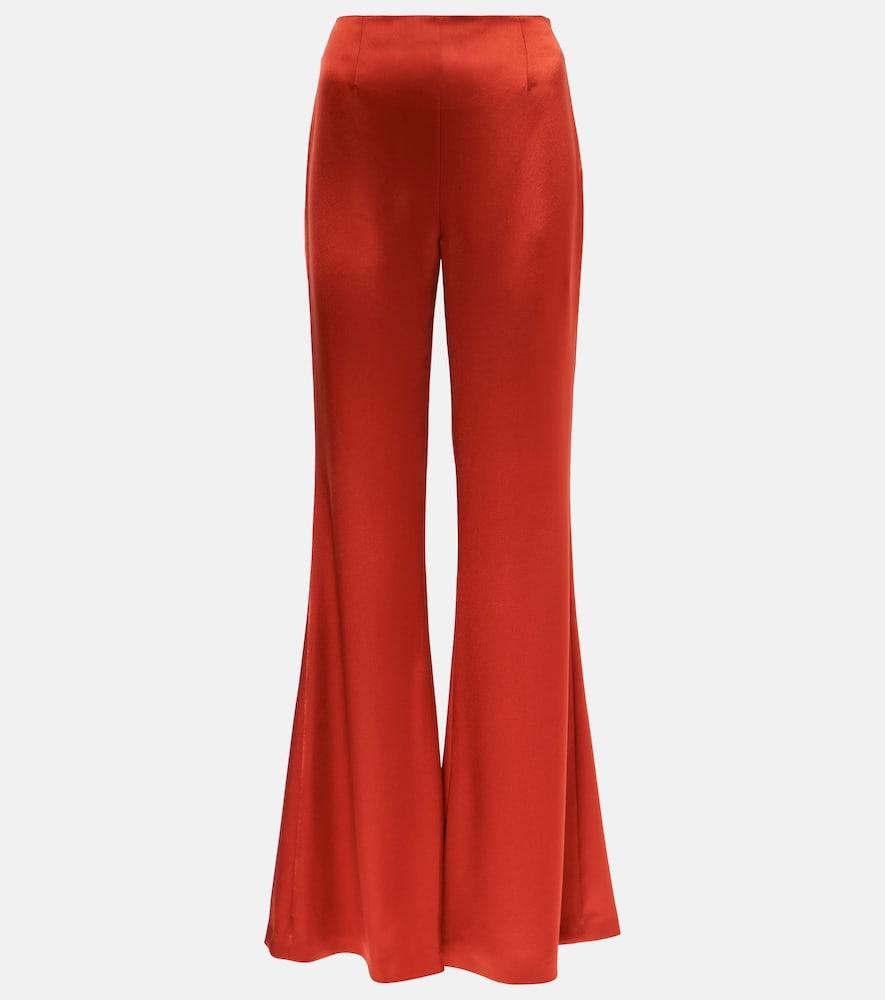 galvan atruvia satin wide-leg pants