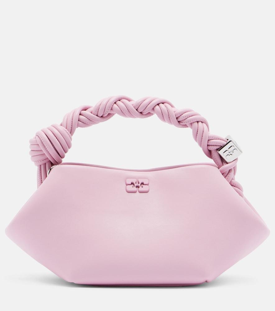 ganni bou mini top-handle bag