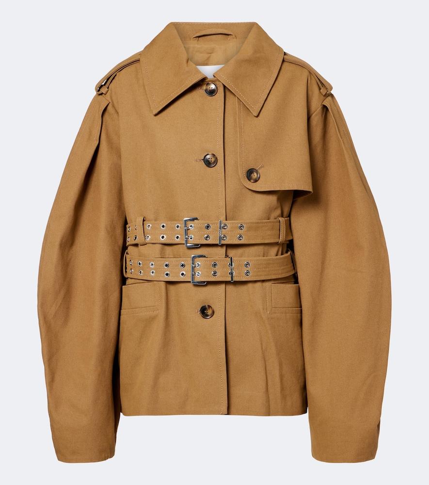 ganni cotton jacket