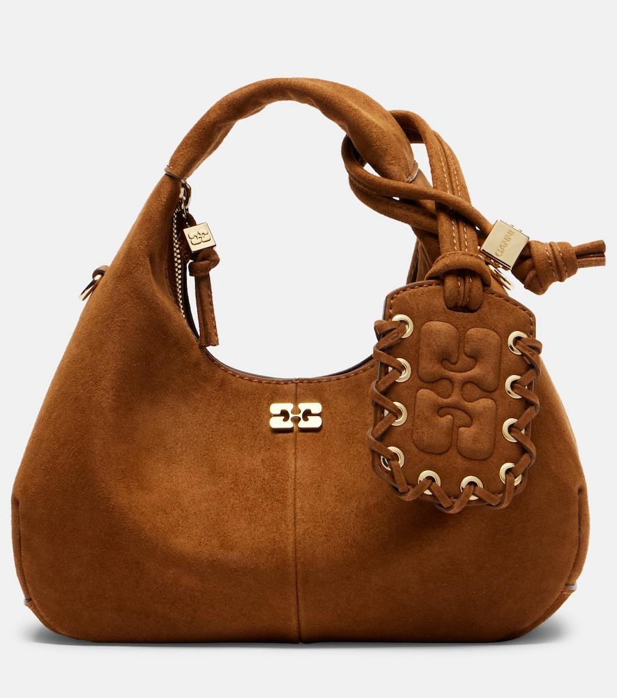 ganni mini top-handle bag