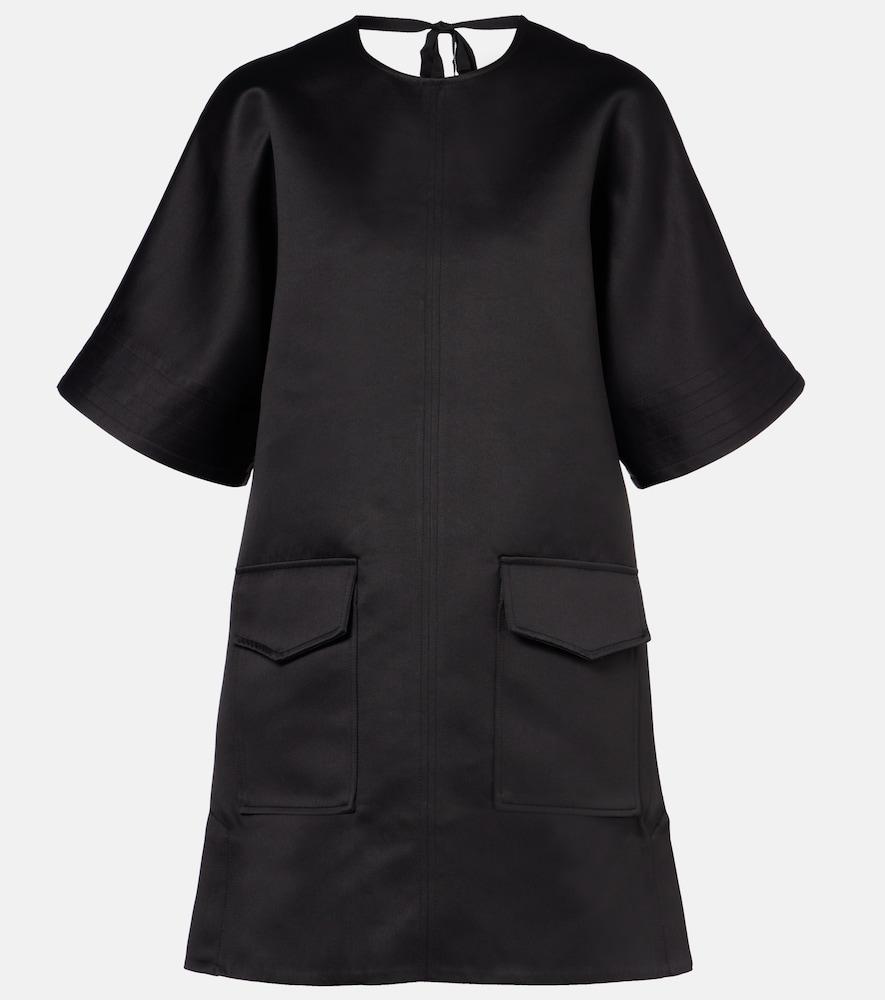 ganni open-back minidress