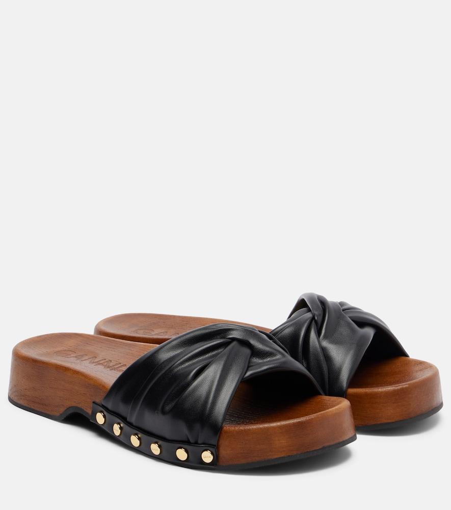 ganni tia clogs